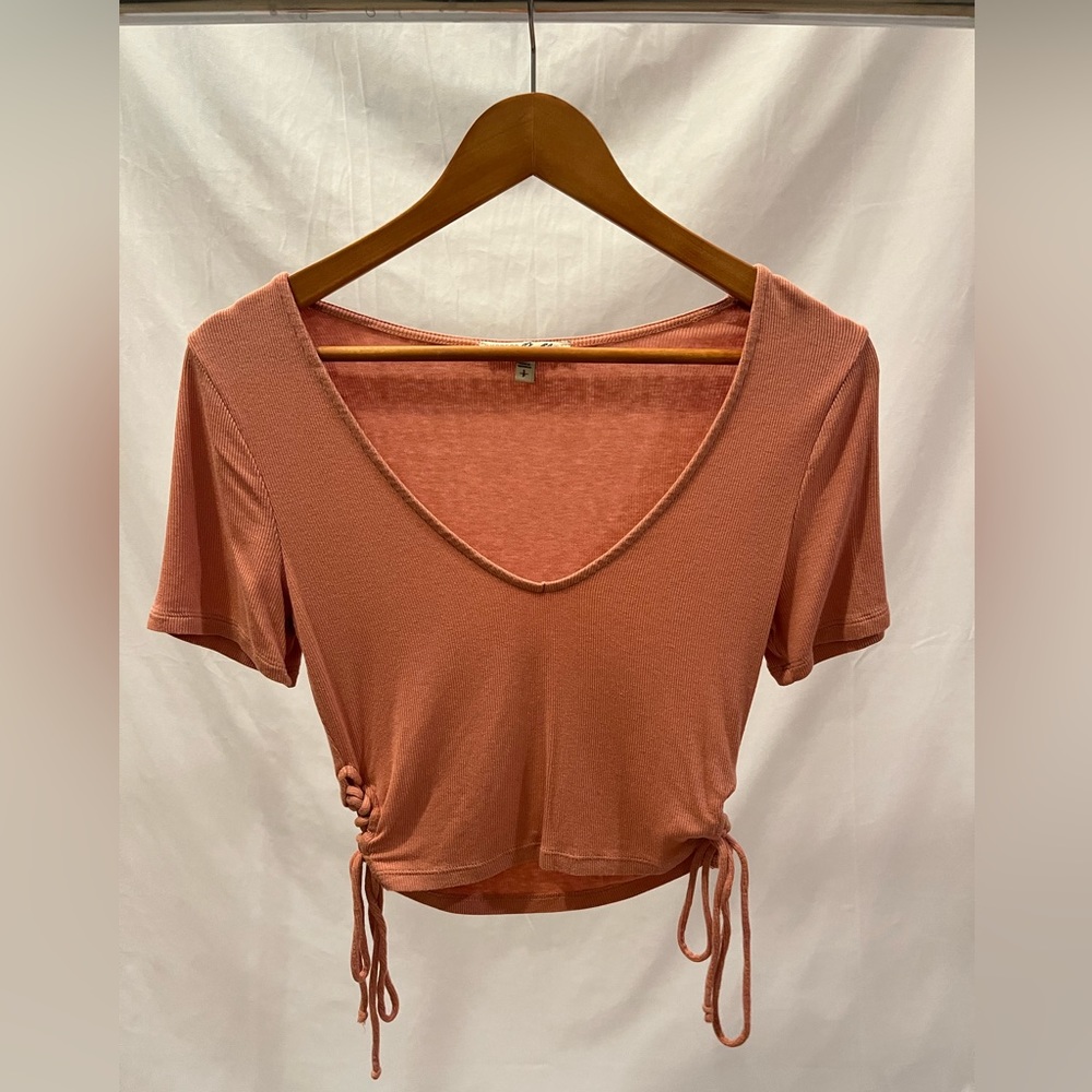 Express‎ Pale Pink Crop Top